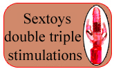 sextoys triple stimulation clitoris vagin rectum