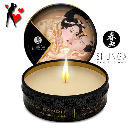 Bougie de massage Shunga Vanille 30 ml