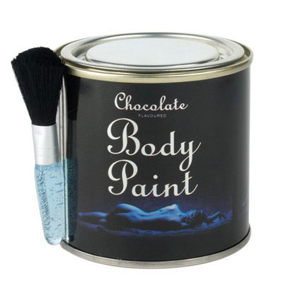 Body paint chocolat