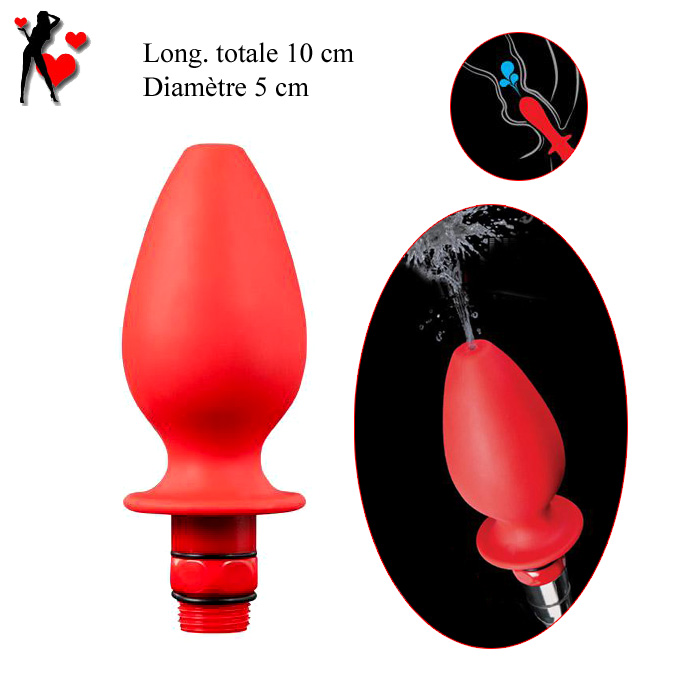 Plug stimulateur douche anale sex toys stimulation et penetration anal